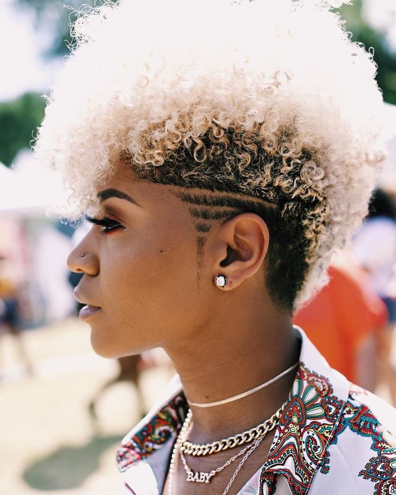 The Curly Mohawk