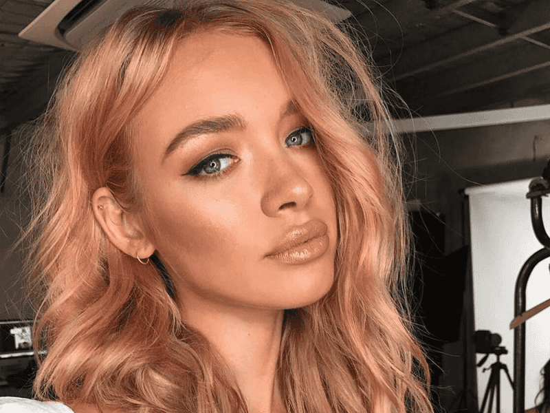 Glazed Strawberry Blonde