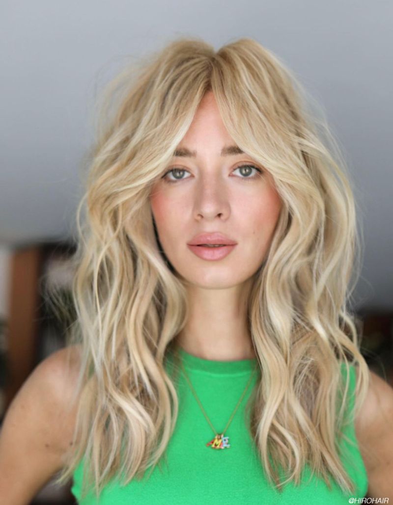 Bardot-Inspired Fringe