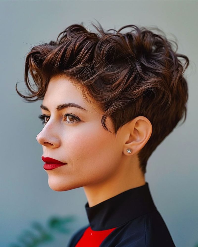 Pixie ondulado