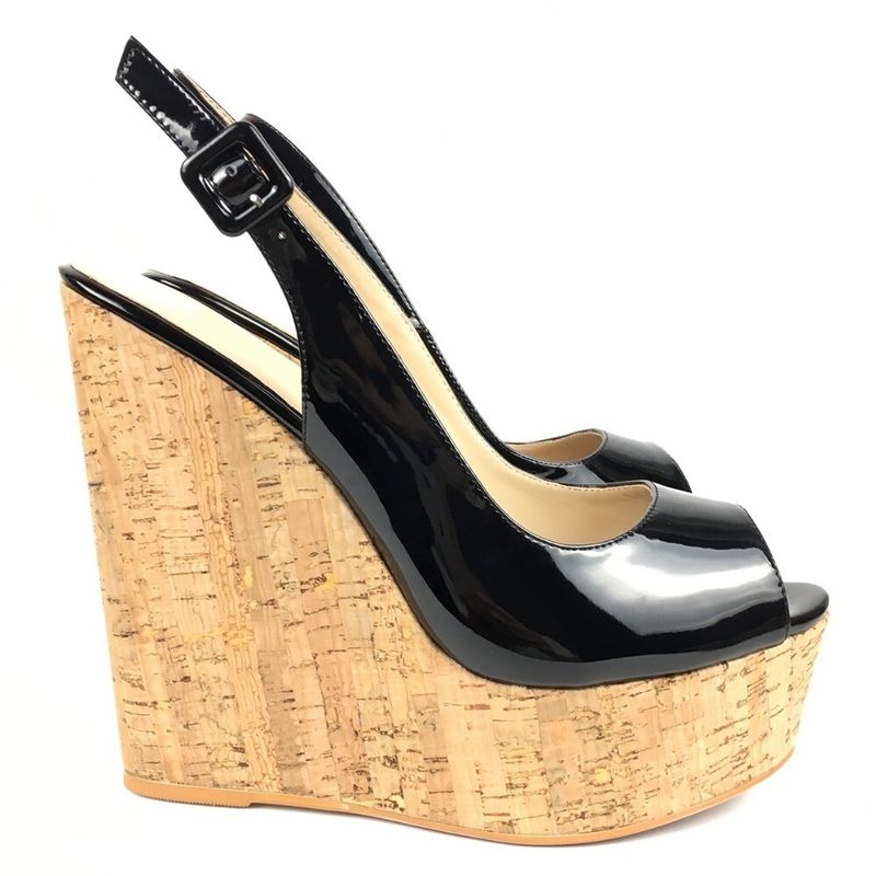 Cork Platform Wedges