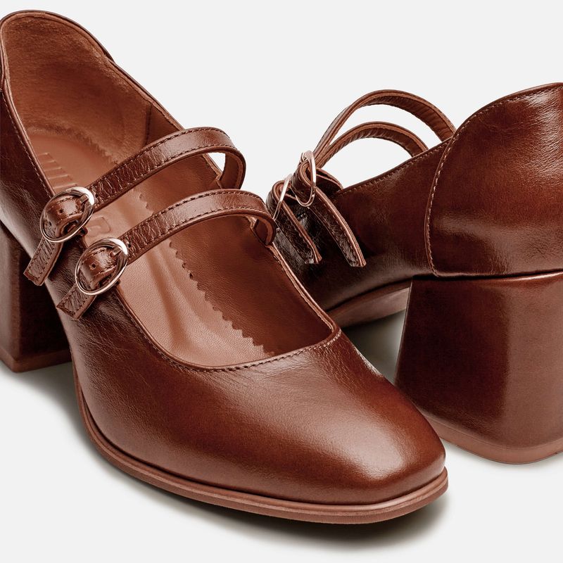 Mary Janes With Adjustable Straps