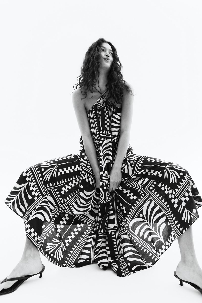 Bold Geometric Dress