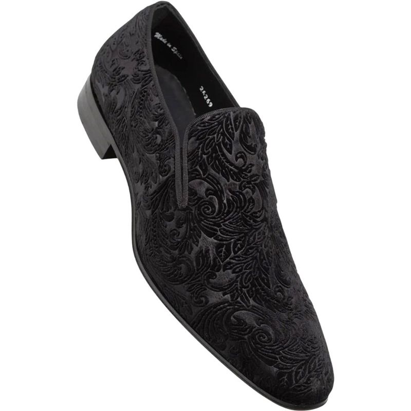 Elegant Embossed Slip-Ons