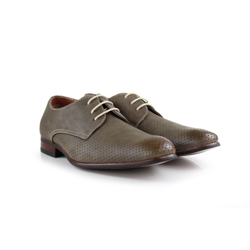 Perforated Leather Shoes