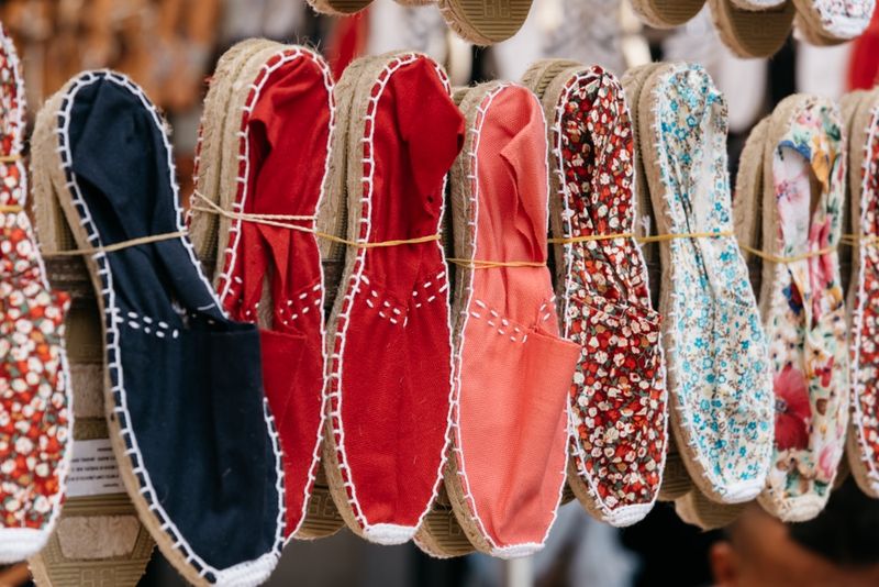 Brightly Colored Espadrilles