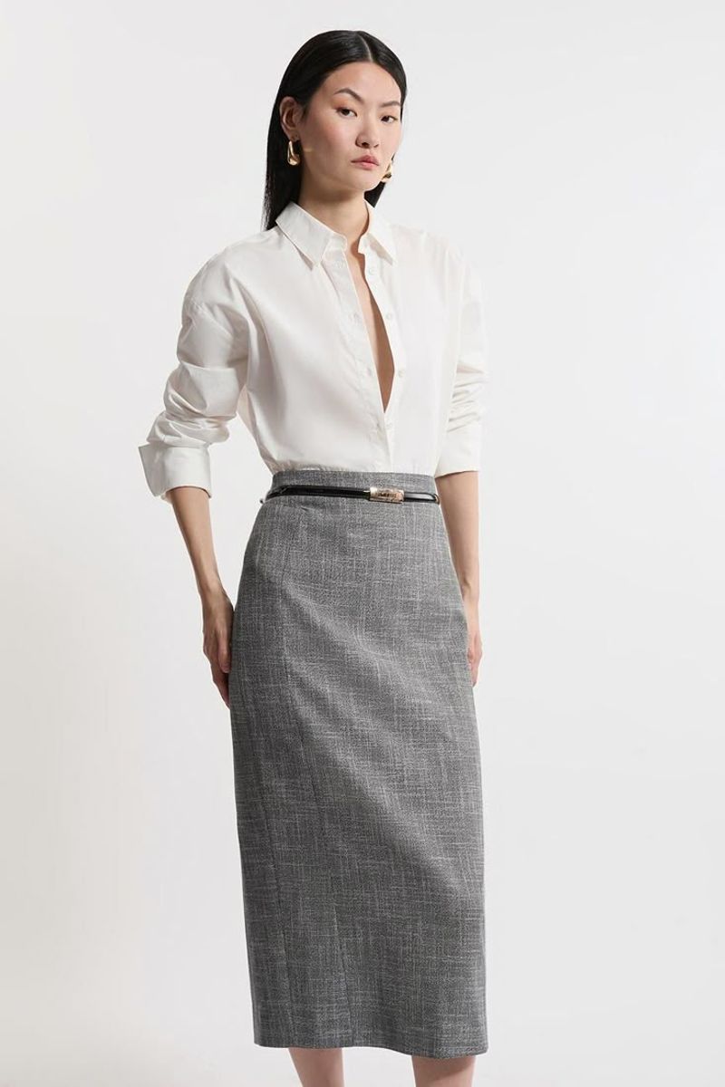 Tailored Pencil Skirt