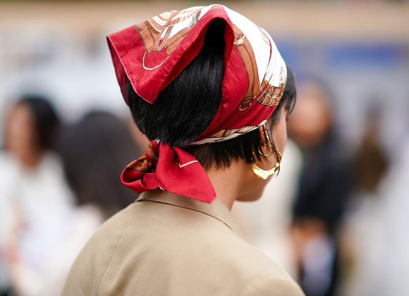 Printed Silk Headbands