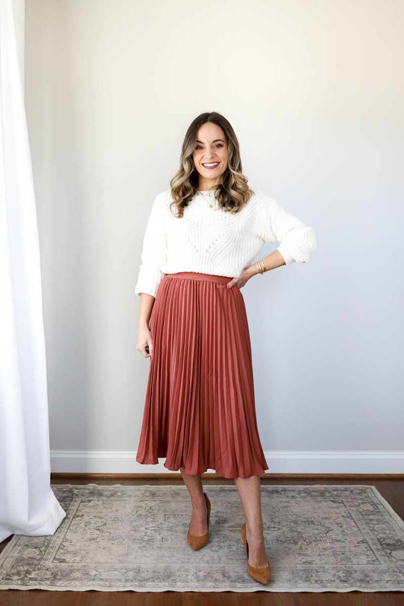 Knee-Length Skirt