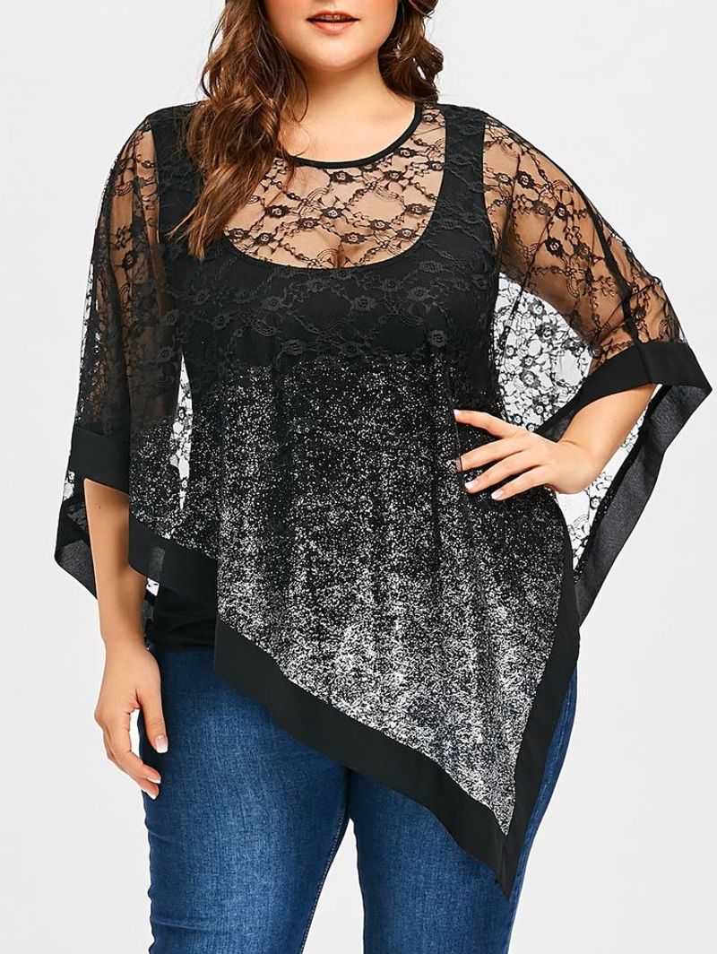 Sheer Overlay Pieces for Layering