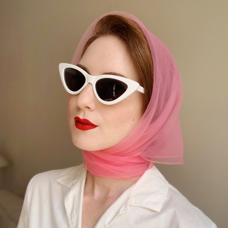 Headscarves Tied With Retro Flair