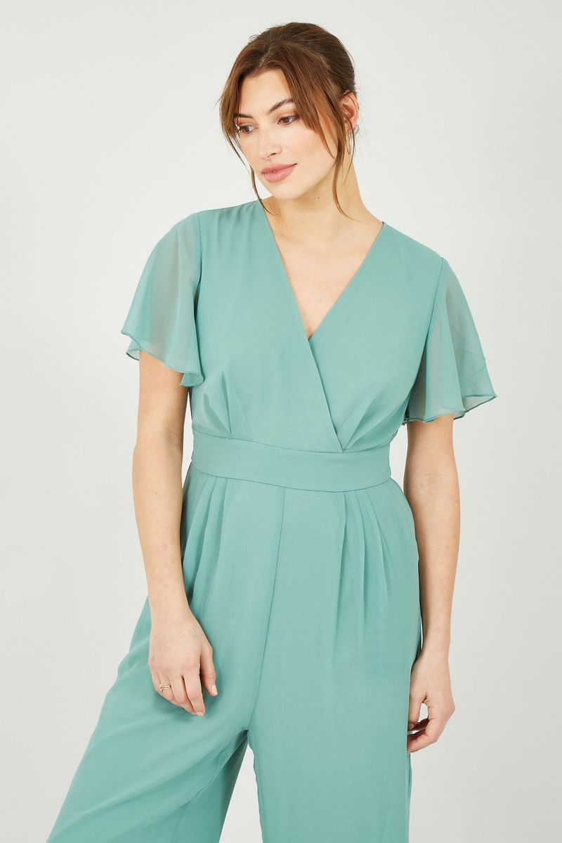 Kimono-Sleeve Jumpsuit