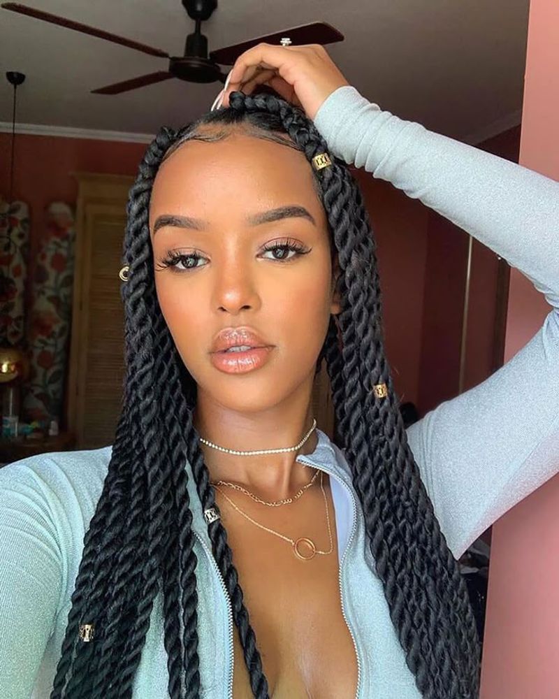 Senegalese Twists: Time-Tested Weather Resistance