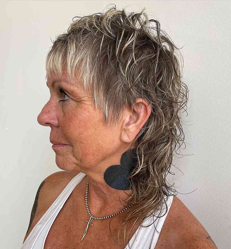 Textured Modern Mullet
