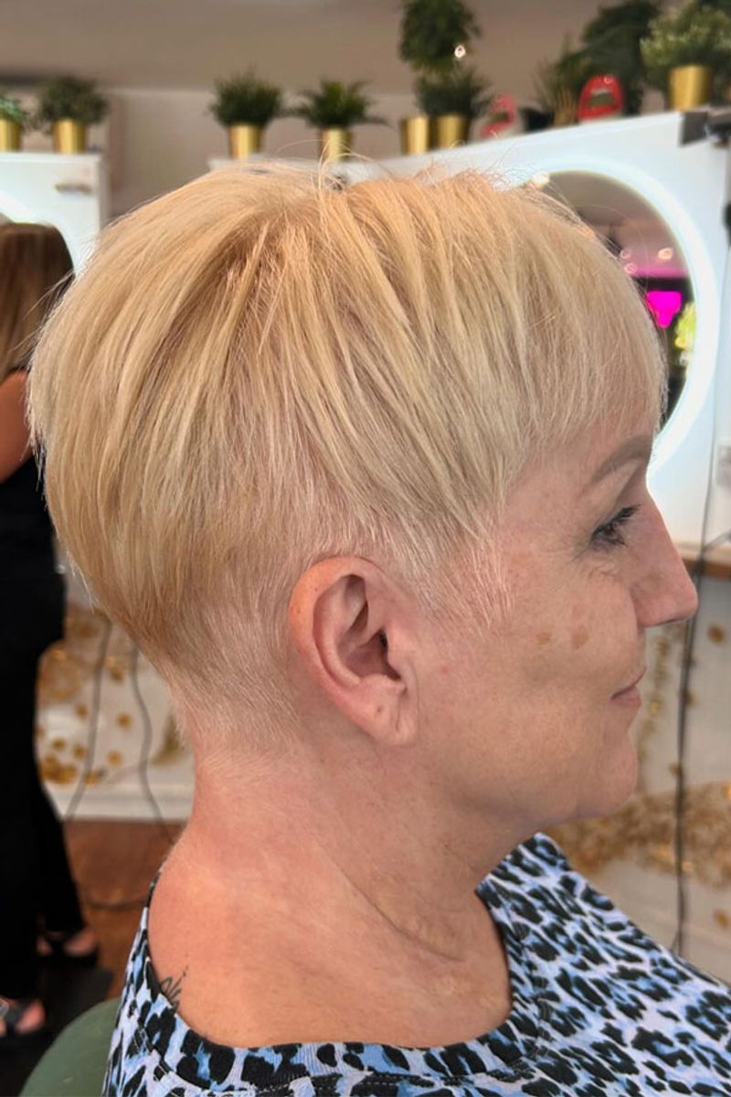 The Classic Blonde Pixie