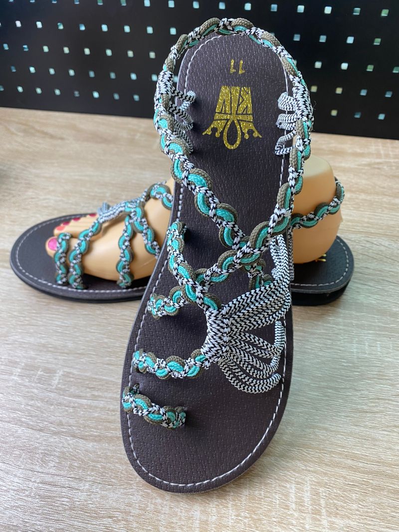 Rope-Soled Flats