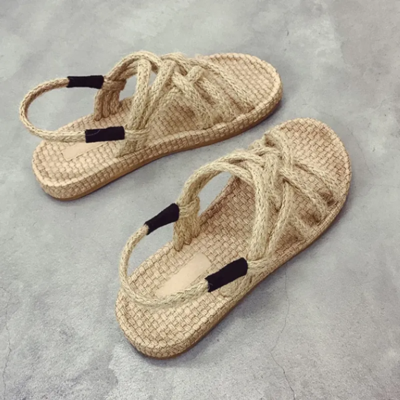 Macramé Rope Sandals