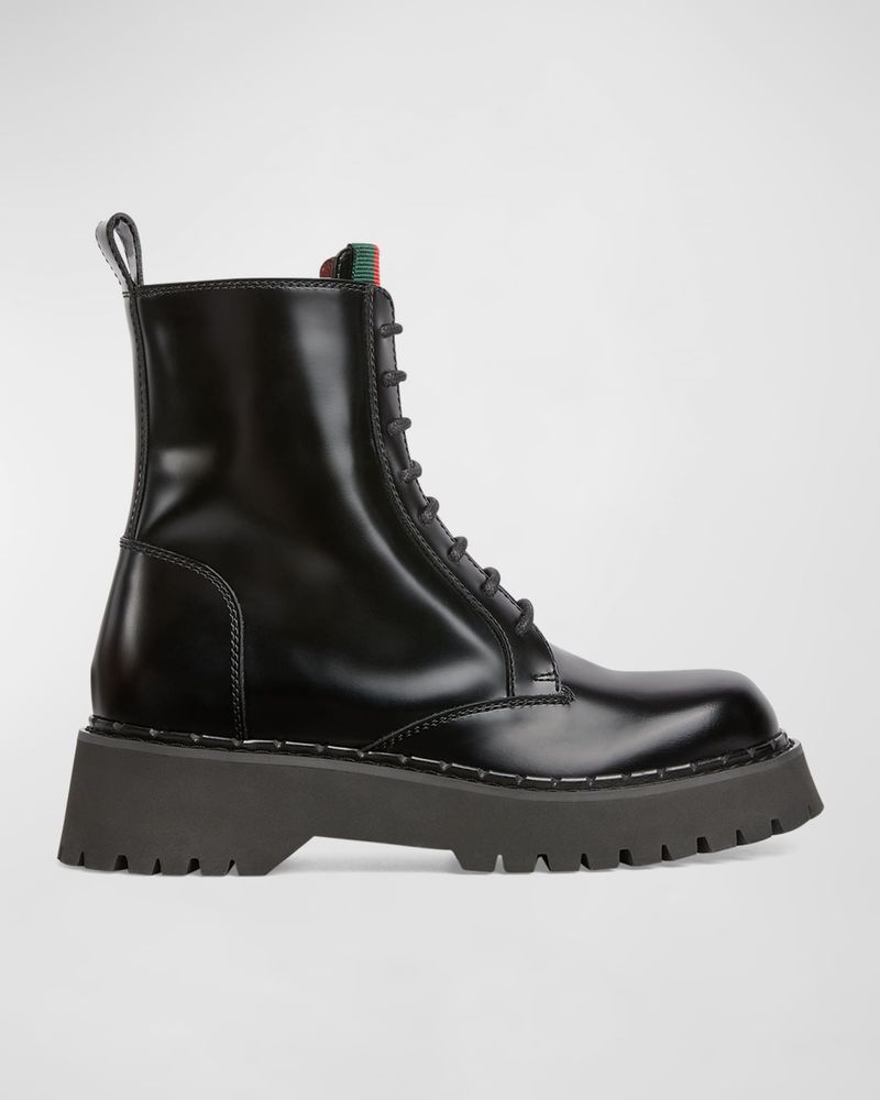 Sleek Combat Boots