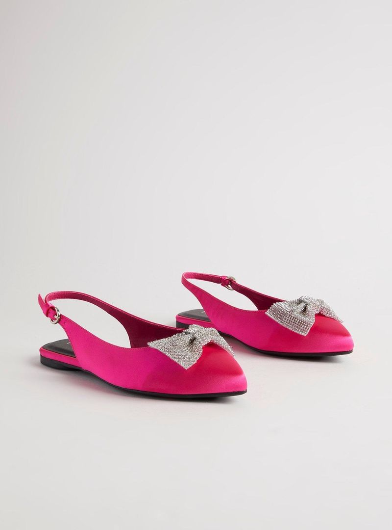 Pointed Slingback Flats