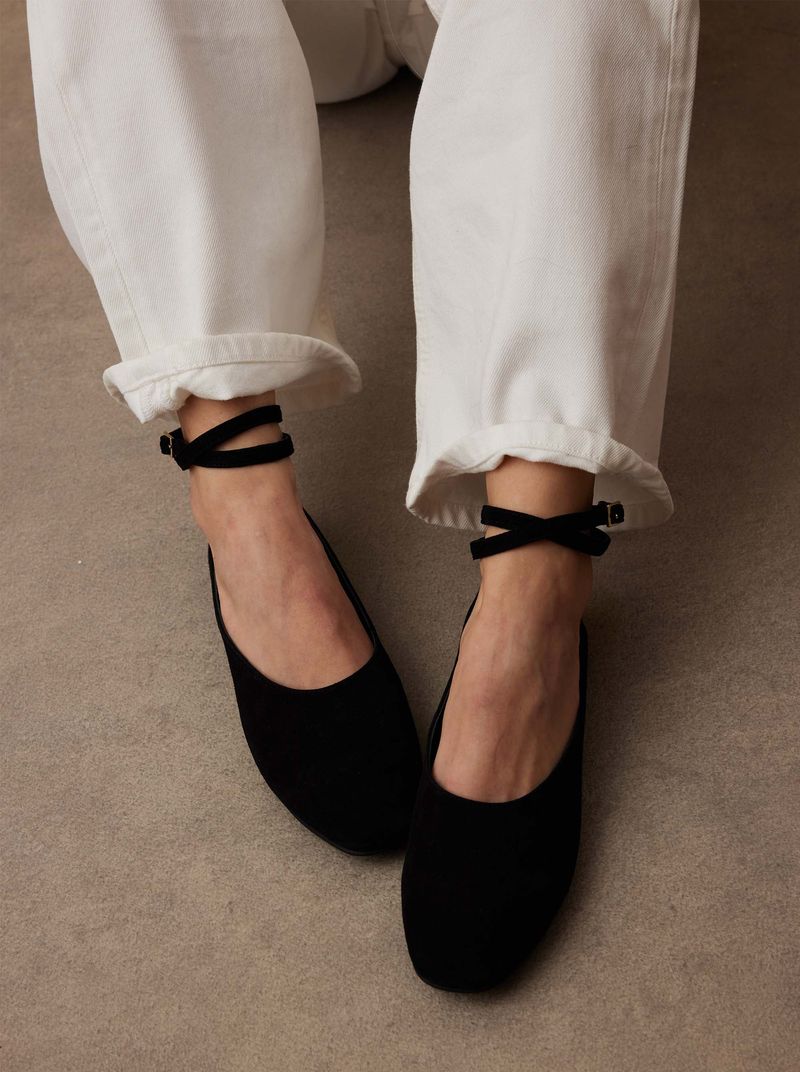 Ankle-Wrap Flats