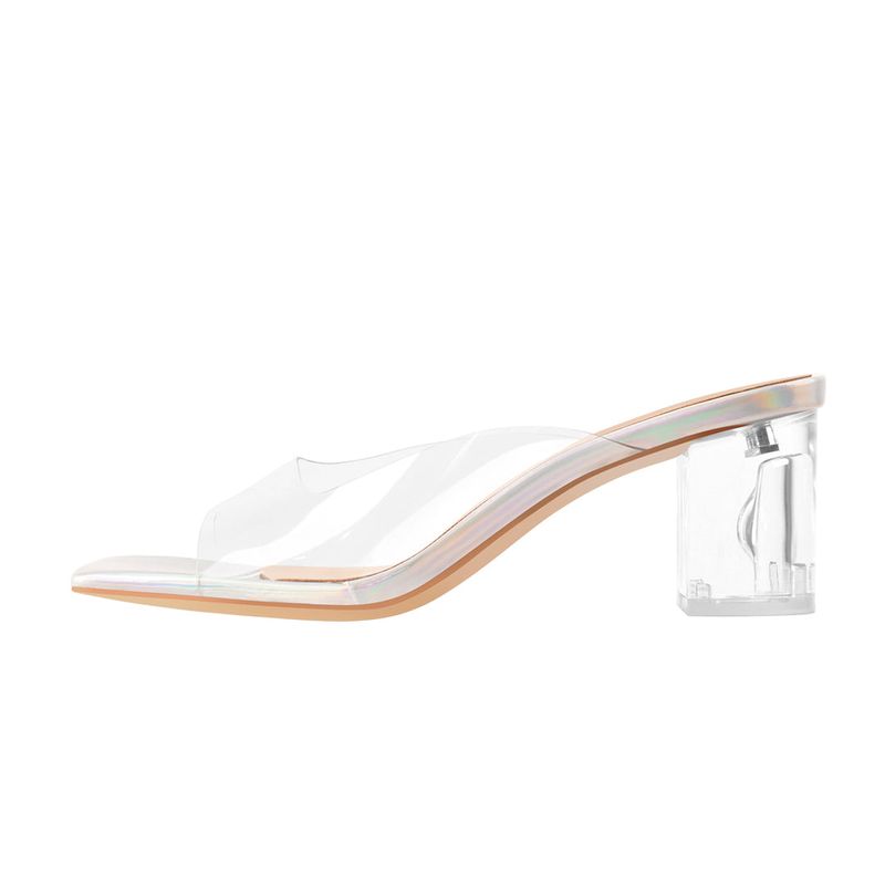 Transparent Vinyl Sandals