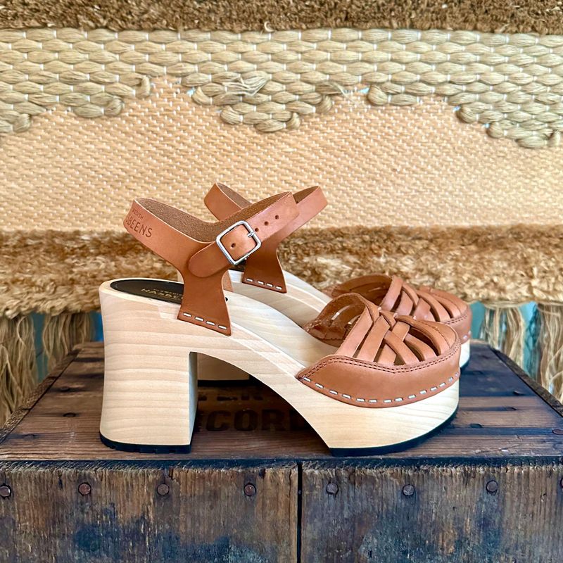 Retro Platform Clogs
