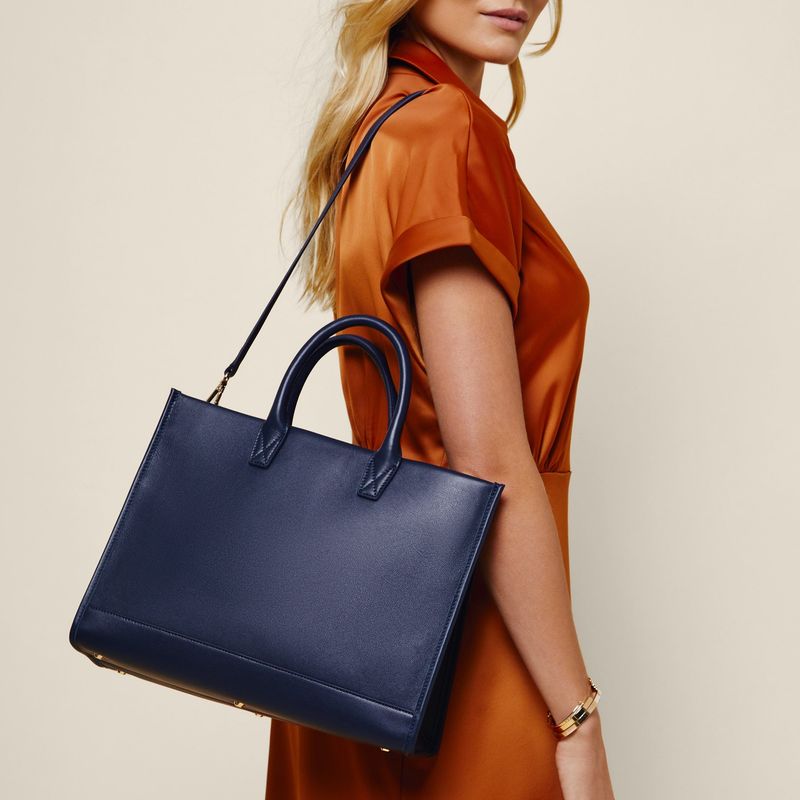 Structured Tote Bag That Holds Your Life Together