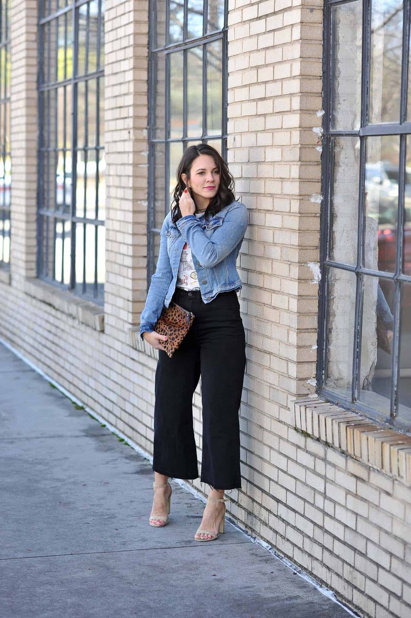 Cropped Jacket and High-Waisted Pants