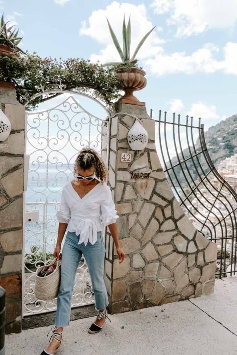Positano Seaside Blouse