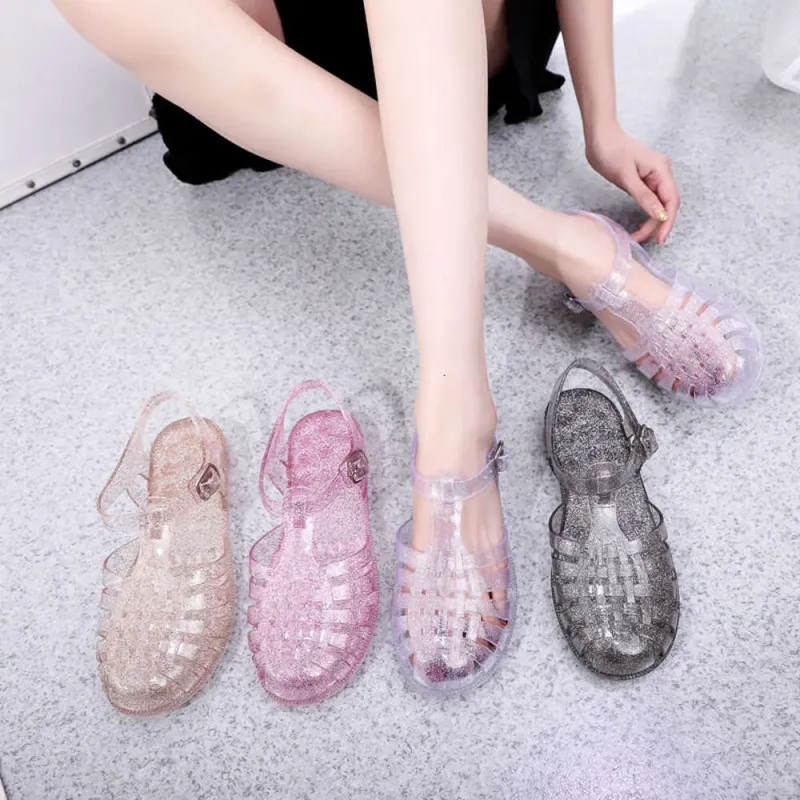 Plastic Jelly Sandals