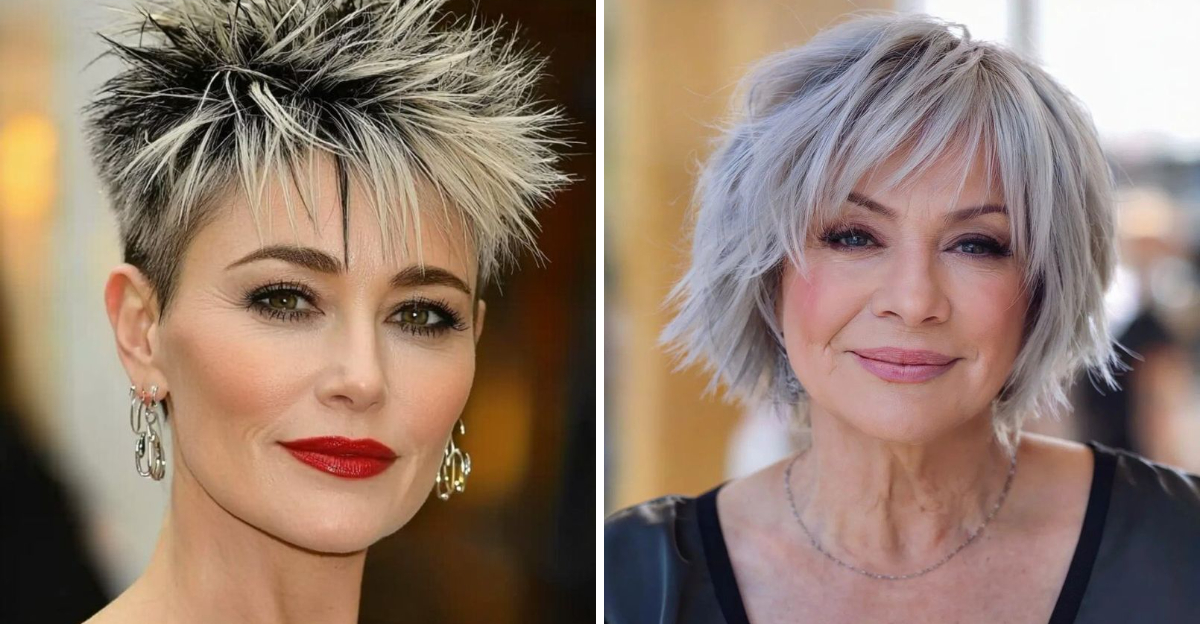 10 Choppy Styles That Add Years After 60 — And 6 Cut Choices That Make The Problem Worse