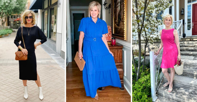 10 Flattering Dresses That Help Women Over 60 Shine – Plus 5 Extra Looks Everyone Will Compliment