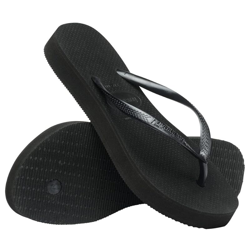 Dated: Basic Rubber Flip-Flops With Thick Straps