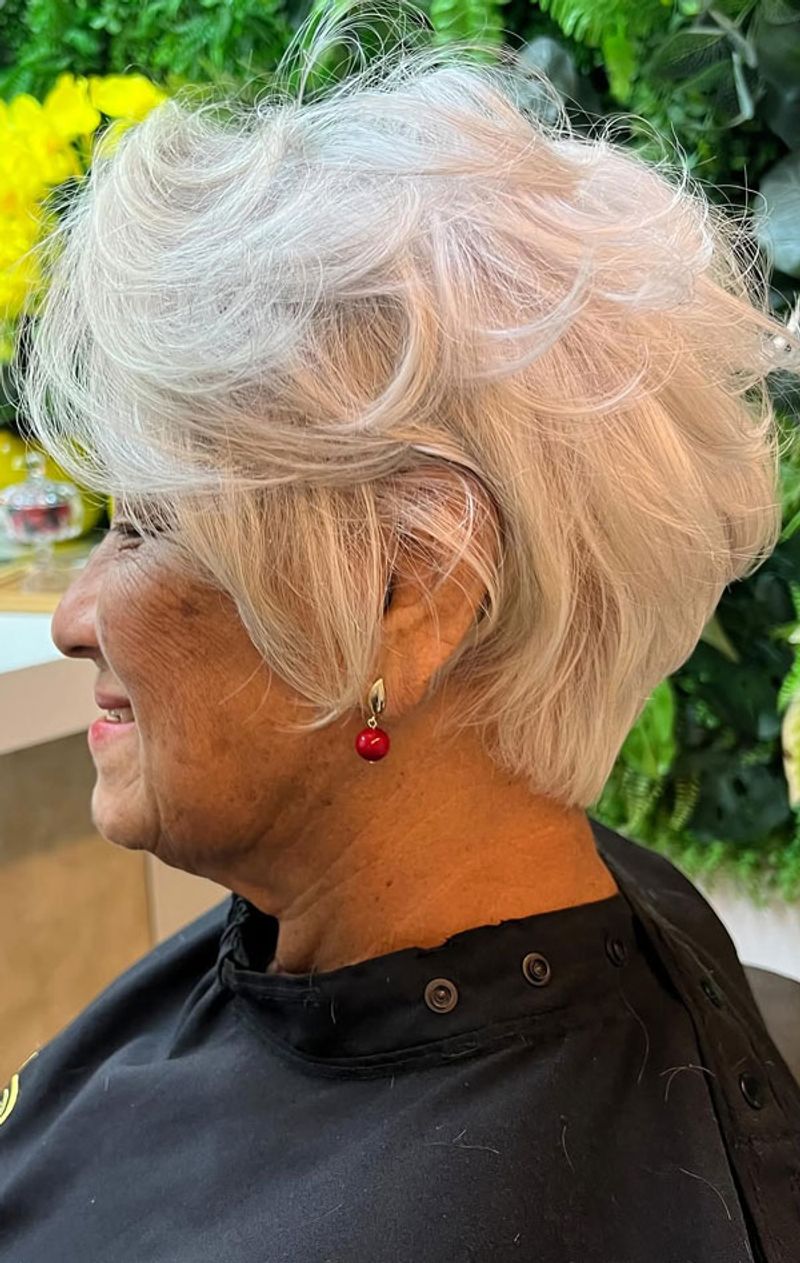 Feathered Layers Pixie