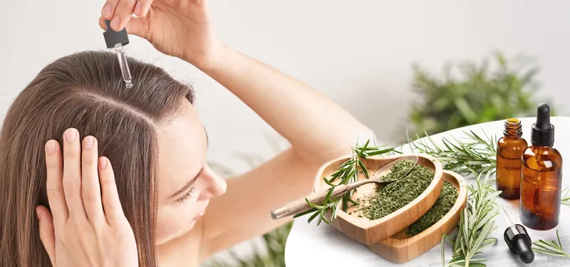 Scalp Massages with Essential Oils