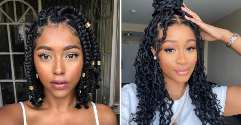 15 Gentle Braid Styles For Black Women