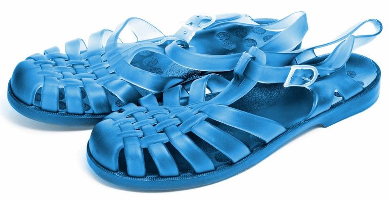 Plastic Jelly Sandals