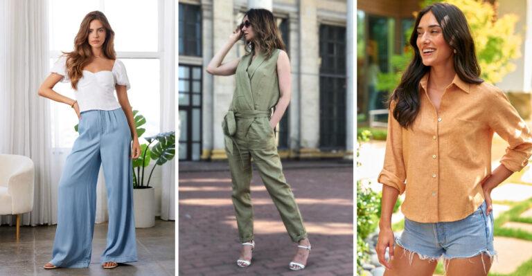 17 Travel Outfits With Cooling Fabrics That’ll Keep You Comfy On The Hottest Summer Days