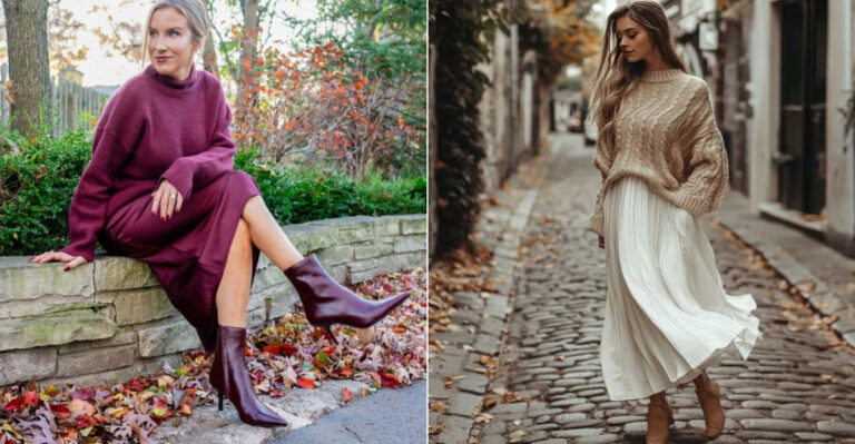 18 Midi Skirt Outfits That Prove This Hem Length Is The Best Of Both Worlds