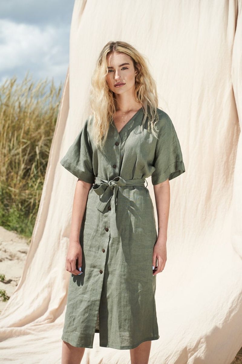 Breezy Button-Down Midi