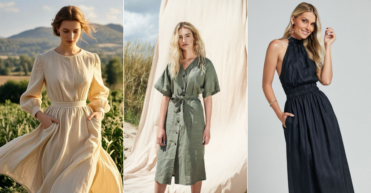 18 Stylish Linen Dresses That Look Way More Expensive Than They Are