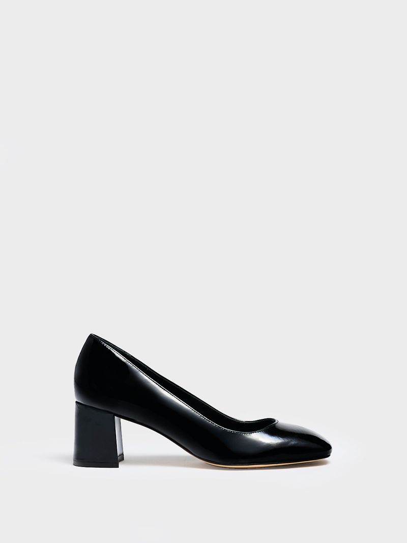 Block Heel Pumps