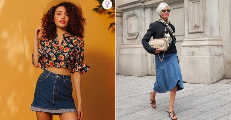 19 Ways I Style A Denim Skirt Without Looking Stuck In The 2000s