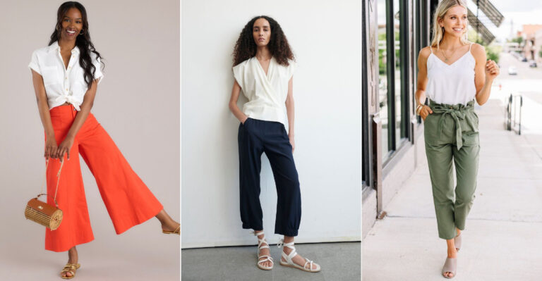20 Comfy, Boutique-Style Summer Pants That Will Replace Your Jeans