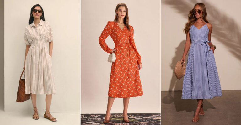 20 Curve-Slimming Summer Dresses That Hide Love Handles