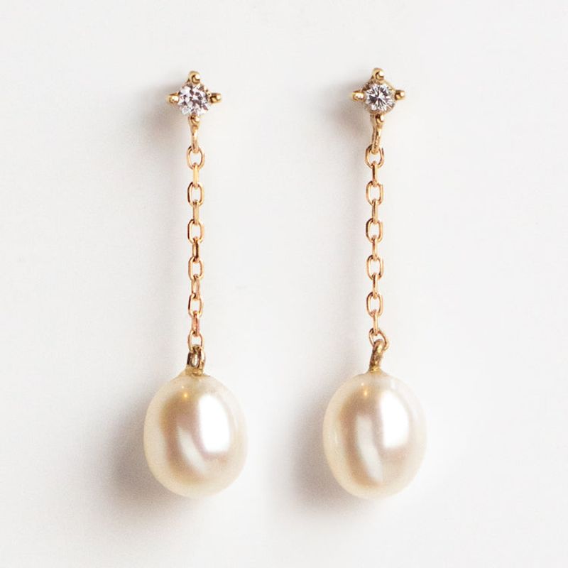 Pearl Drop Earrings