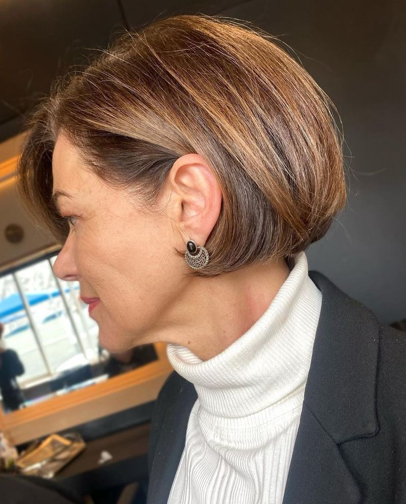 The Classic Bob with Soft Edges