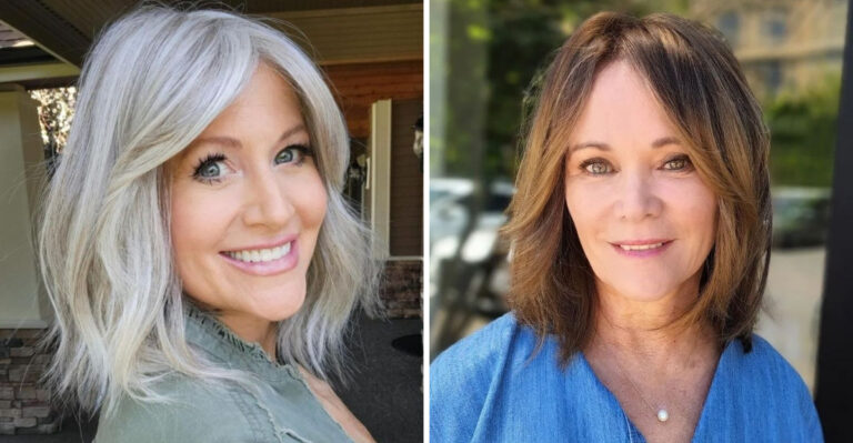 20 Soft Blunt Haircuts For Older Women That Frame The Face With Grace