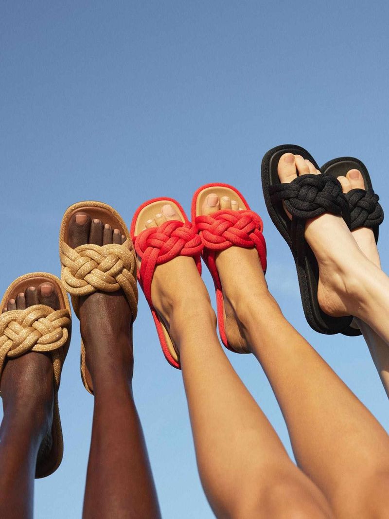 Braided Leather Sandals