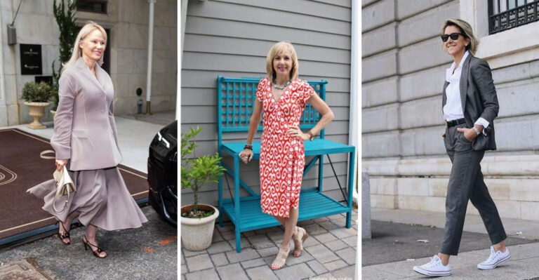 20 Stylish Outfits To Make A Woman Over 60 Look 40